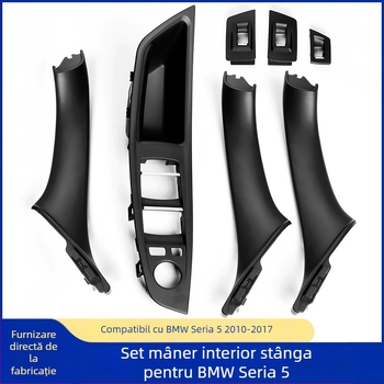 Potrivit pentru mânerul BMW Seria 5, mânerul ușii Seria 5 F10F11F18, mânerul ușii cotiere interioare, accesorii BMW