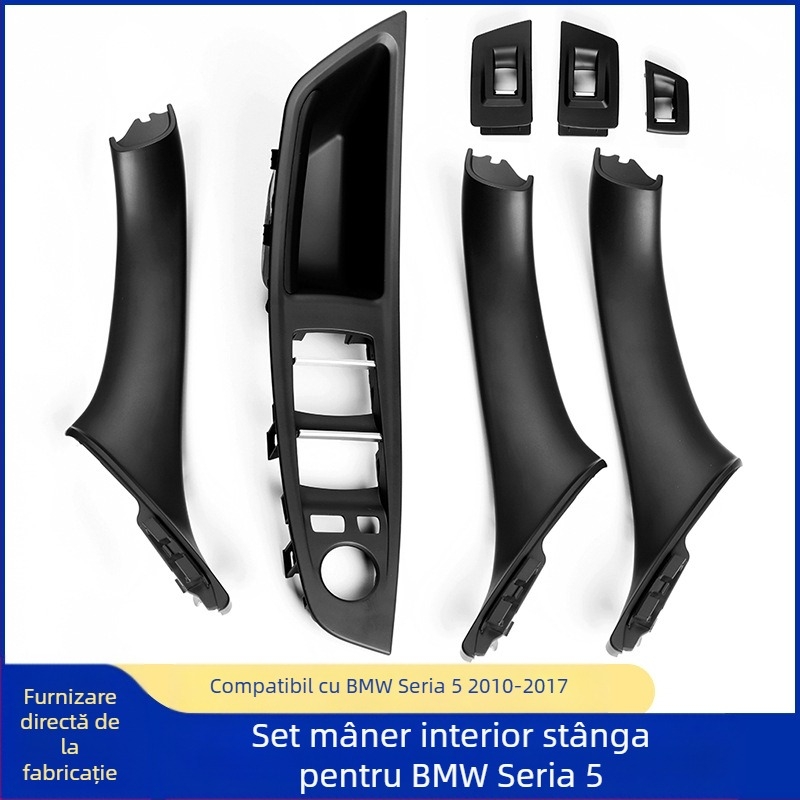 Potrivit pentru mânerul BMW Seria 5, mânerul ușii Seria 5 F10F11F18, mânerul ușii cotiere interioare, accesorii BMW