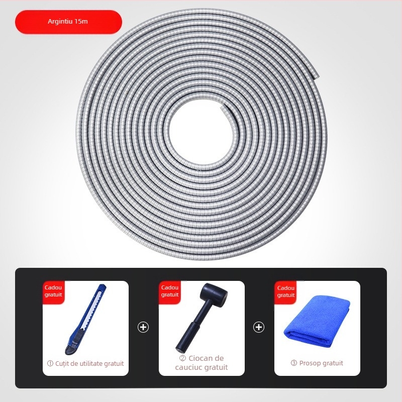 Bandă anti-coliziune universală pentru uși, bandă de protecție pentru marginea ușii, bandă adezivă anti-zgârieturi, accesorii decorative