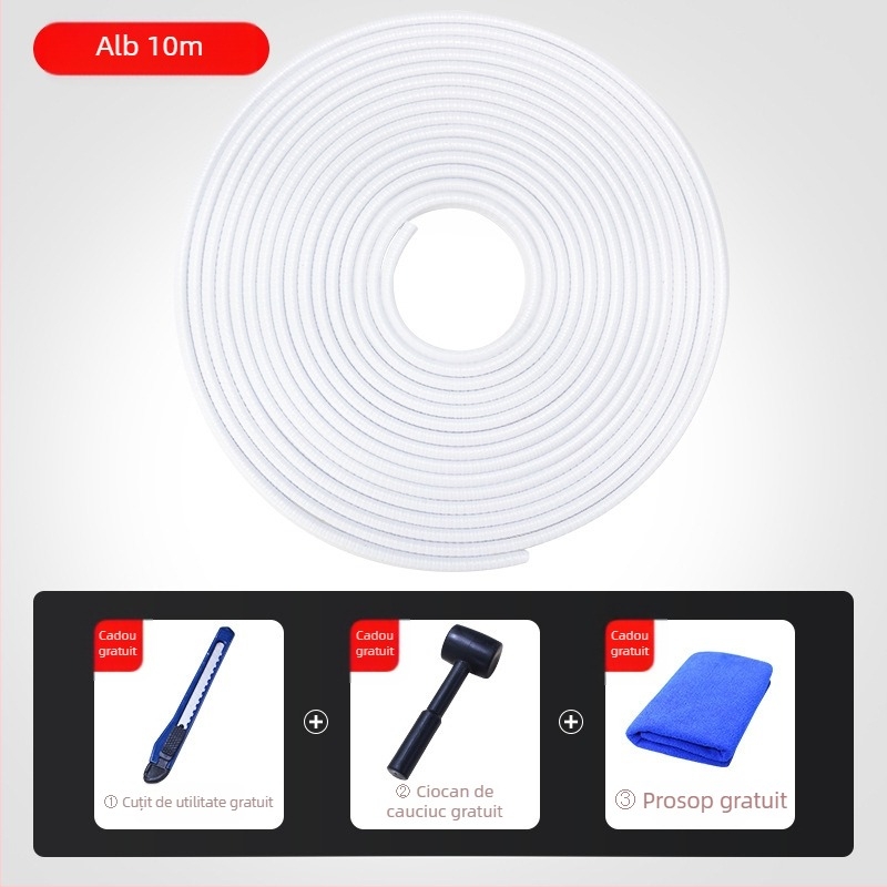 Bandă anti-coliziune universală pentru uși, bandă de protecție pentru marginea ușii, bandă adezivă anti-zgârieturi, accesorii decorative