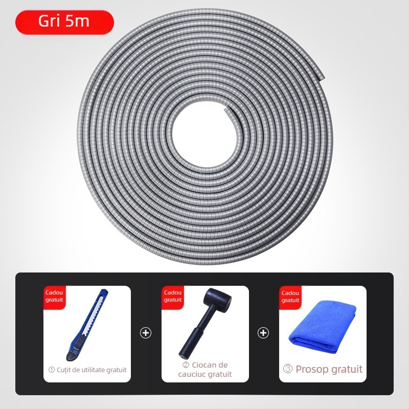 Bandă anti-coliziune universală pentru uși, bandă de protecție pentru marginea ușii, bandă adezivă anti-zgârieturi, accesorii decorative