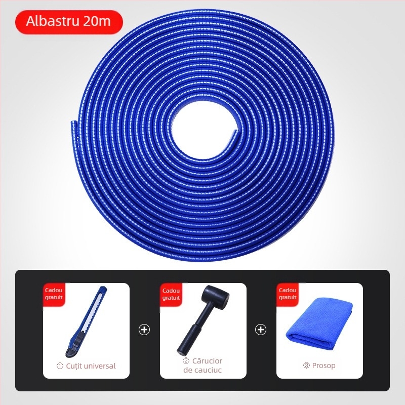 Bandă anti-coliziune universală pentru uși, bandă de protecție pentru marginea ușii, bandă adezivă anti-zgârieturi, accesorii decorative