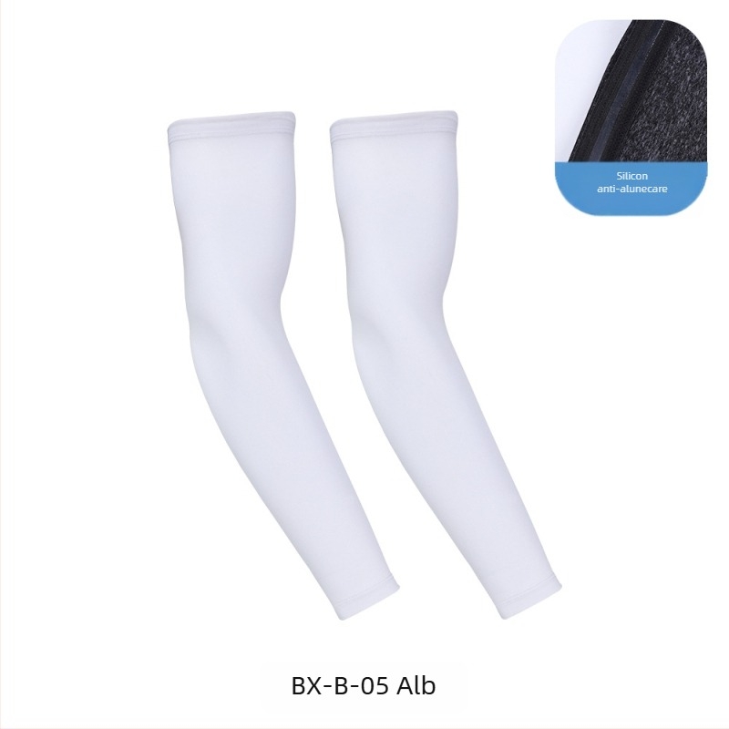 Ruidong, manșon de gheață pentru ciclism în aer liber, manșon de vară Ice Sense, culoare solidă, respirabil, manșon antiderapant Ice Silk, en-gros