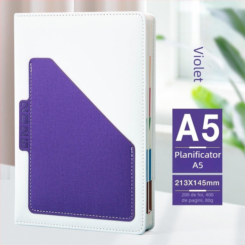 2025 programează acest buzunar zilnic planifică o pagină această afacere blocnotes caiet logo personalizat imprimabil