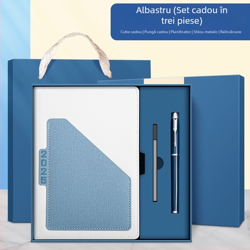 2025 programează acest buzunar zilnic planifică o pagină această afacere blocnotes caiet logo personalizat imprimabil