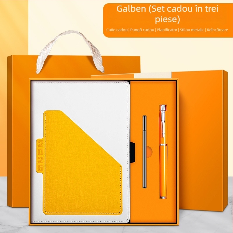 2025 programează acest buzunar zilnic planifică o pagină această afacere blocnotes caiet logo personalizat imprimabil