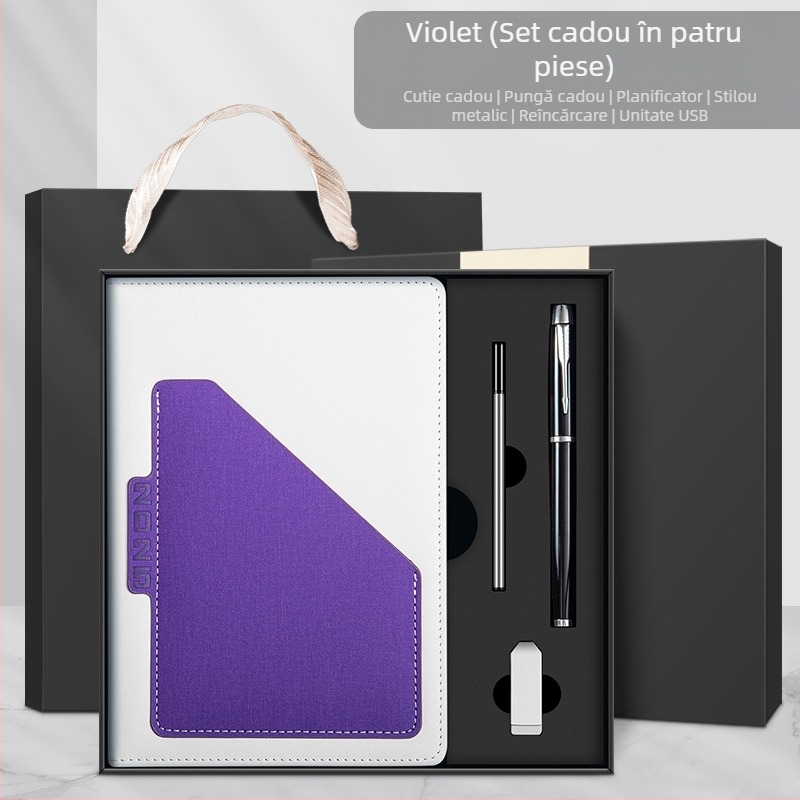 2025 programează acest buzunar zilnic planifică o pagină această afacere blocnotes caiet logo personalizat imprimabil