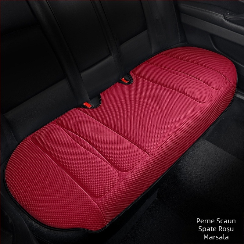 Pernă auto cu straturi spațiale de vară, ventilată și respirabilă, set de trei piese, decorațiuni auto creative, consumabile auto