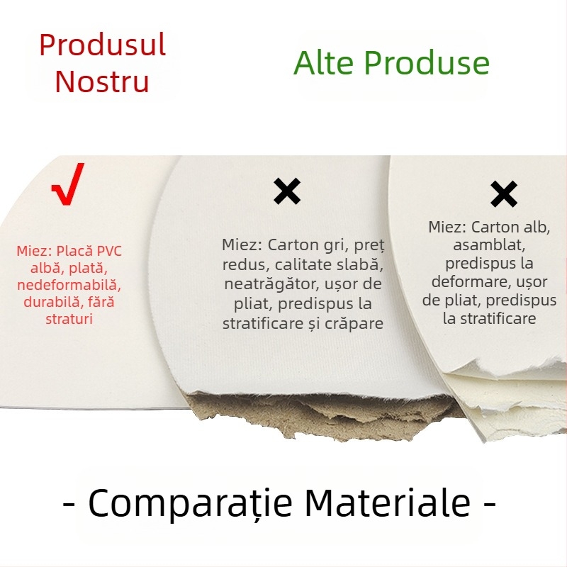 Vopsea de albire goală specială antică Xuan hârtie evantai caligrafie pictură manuală DIY fabricare evantai vopsea material evantai îngroșat evantai