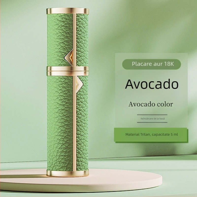 Sticlă de parfum mini portabilă de înaltă calitate, sticlă de parfum reîncărcabilă, sticlă mică goală cu umplere la bază, sticlă cu pulverizator autopompabilă în stoc