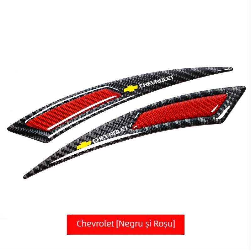 Bandă anti-coliziune pentru sprâncene, din fibră de carbon reală, anti-coliziune, anti-zgârieturi, lipici anti-coliziune, autocolant decorativ, bandă decorativă pentru roți auto noi