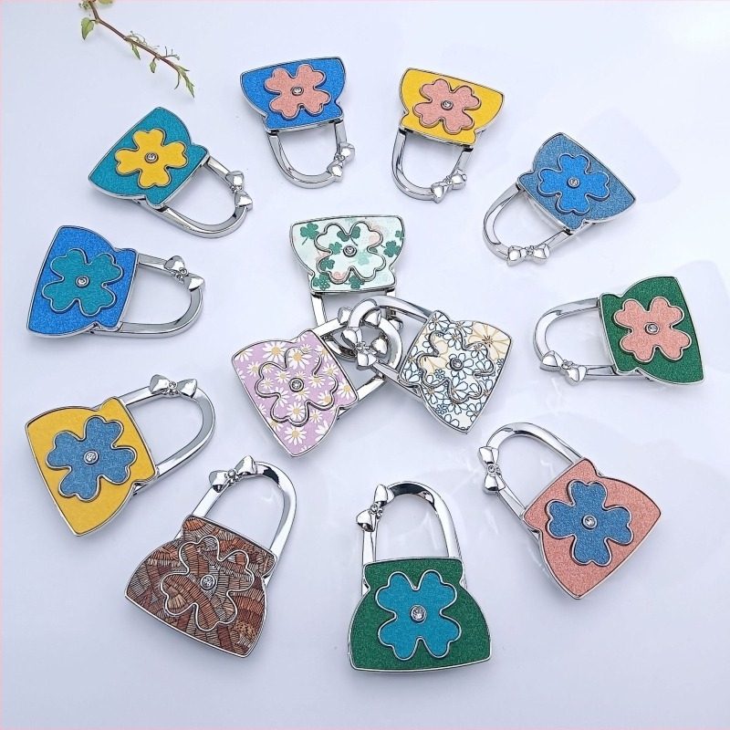 Pliabil portabil rotund birou geantă de mână cârlig student școală ghiozdan cârlig geantă cârlig artizanat cadou