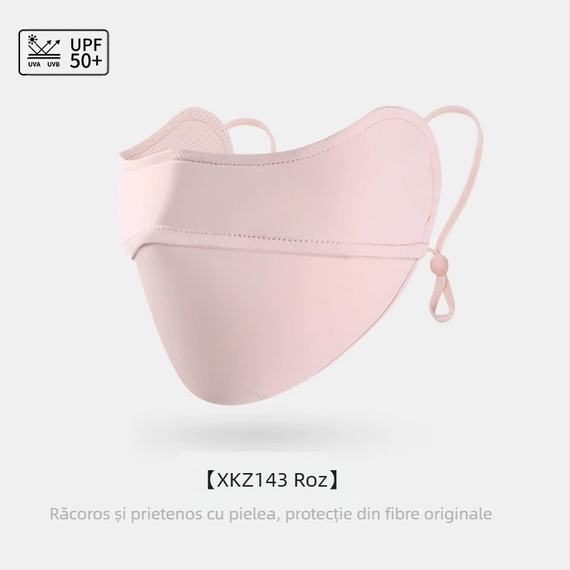 Mască de protecție solară pentru femei, colțul ochilor, respirabilă, de vară, anti-ultraviolete, gradient de mătase de gheață, stereo, mască de soare UPF50