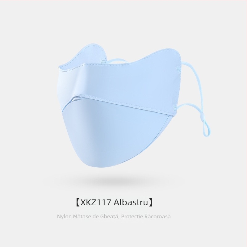 Mască de protecție solară pentru femei, colțul ochilor, respirabilă, de vară, anti-ultraviolete, gradient de mătase de gheață, stereo, mască de soare UPF50