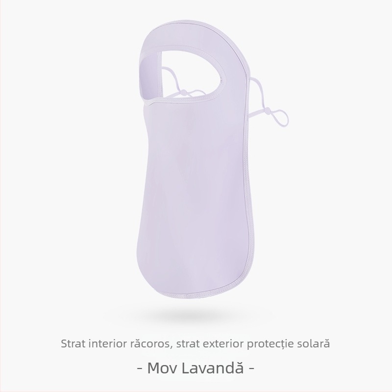 Mască de protecție solară pentru femei, colțul ochilor, respirabilă, de vară, anti-ultraviolete, gradient de mătase de gheață, stereo, mască de soare UPF50