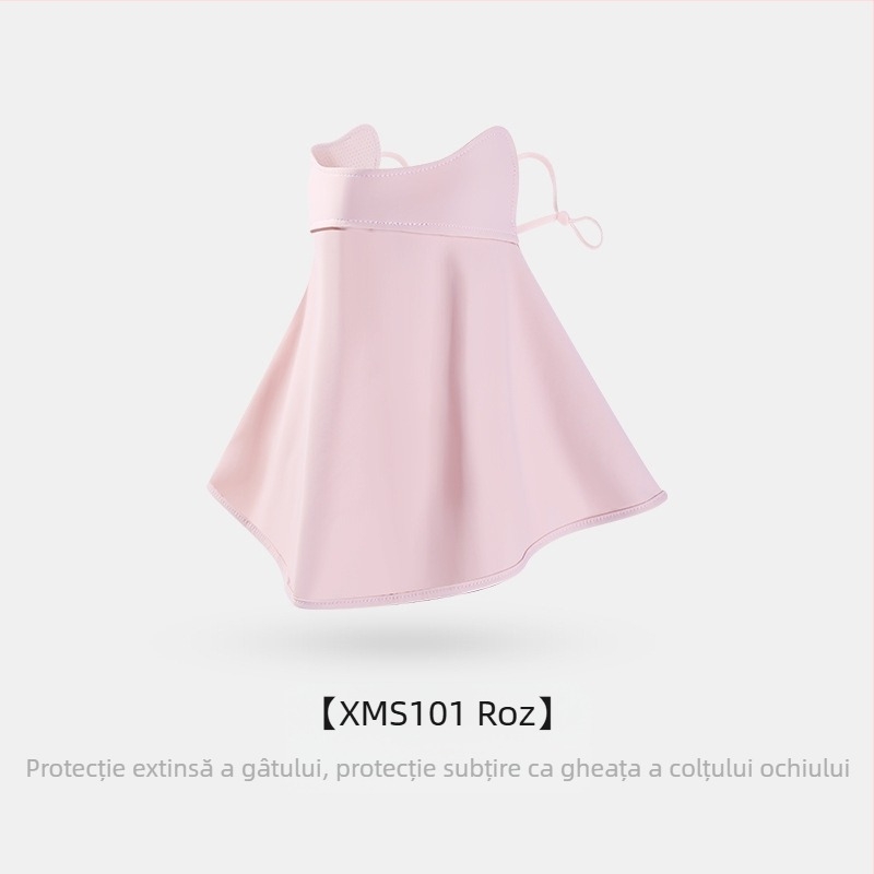 Mască de protecție solară pentru femei, colțul ochilor, respirabilă, de vară, anti-ultraviolete, gradient de mătase de gheață, stereo, mască de soare UPF50