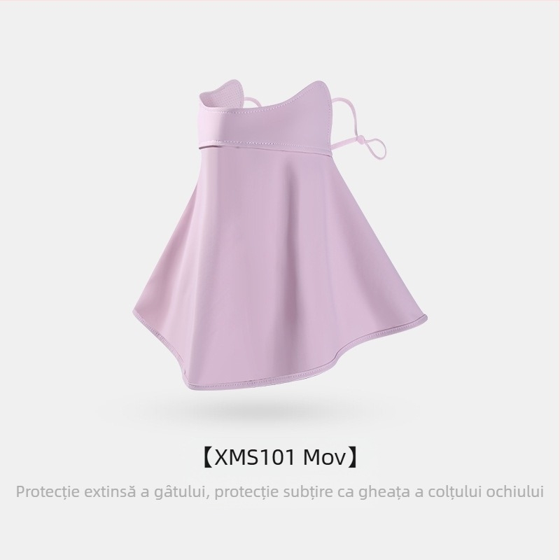 Mască de protecție solară pentru femei, colțul ochilor, respirabilă, de vară, anti-ultraviolete, gradient de mătase de gheață, stereo, mască de soare UPF50