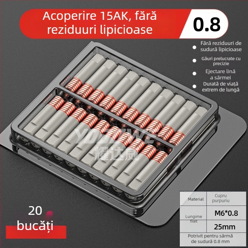 Duză de protecție 1K, accesorii pentru pistol de sudură cu protecție gazoasă europeană, duză de protecție airless, duză 200A, mașină de sudură ceramică cu două ecrane, duză de porțelan