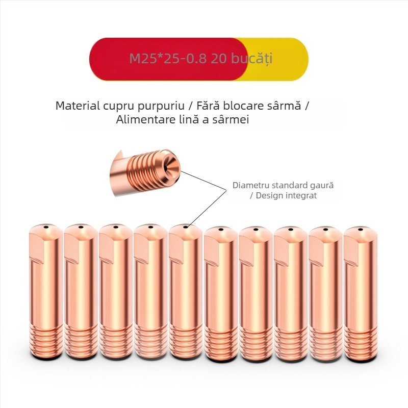 Duză de protecție 1K, accesorii pentru pistol de sudură cu protecție gazoasă europeană, duză de protecție airless, duză 200A, mașină de sudură ceramică cu două ecrane, duză de porțelan