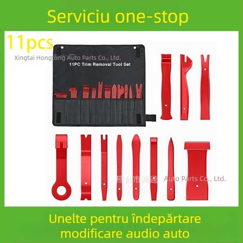 Setul de scule pentru îndepărtarea pieselor din plastic auto este potrivit pentru bara de protecție audio, bord, catarame interioare etc. Producător specializat în