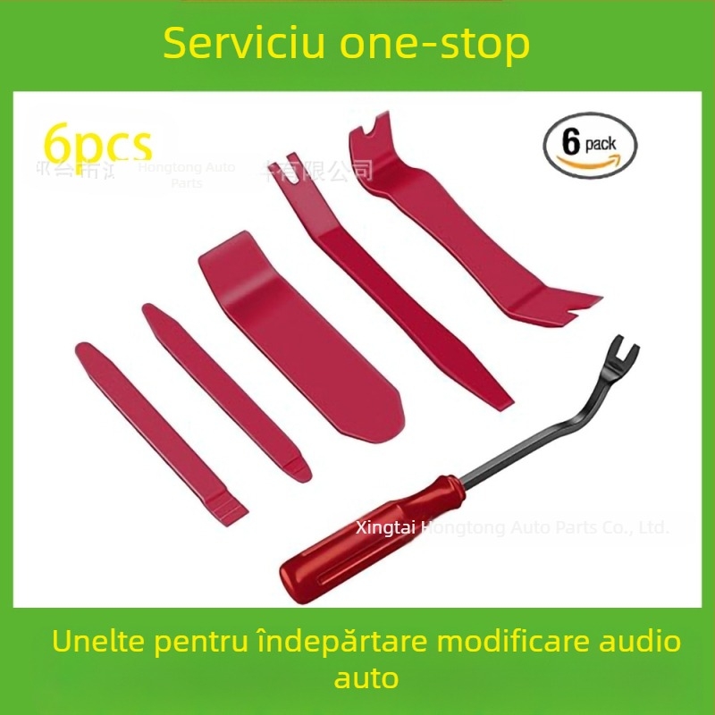 Setul de scule pentru îndepărtarea pieselor din plastic auto este potrivit pentru bara de protecție audio, bord, catarame interioare etc. Producător specializat în