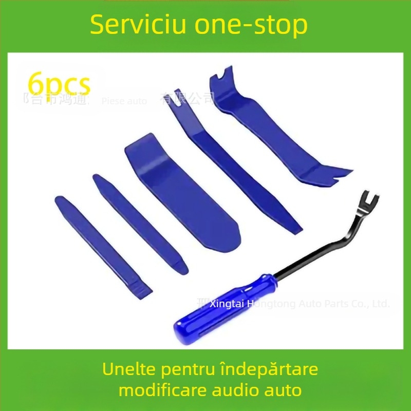 Setul de scule pentru îndepărtarea pieselor din plastic auto este potrivit pentru bara de protecție audio, bord, catarame interioare etc. Producător specializat în