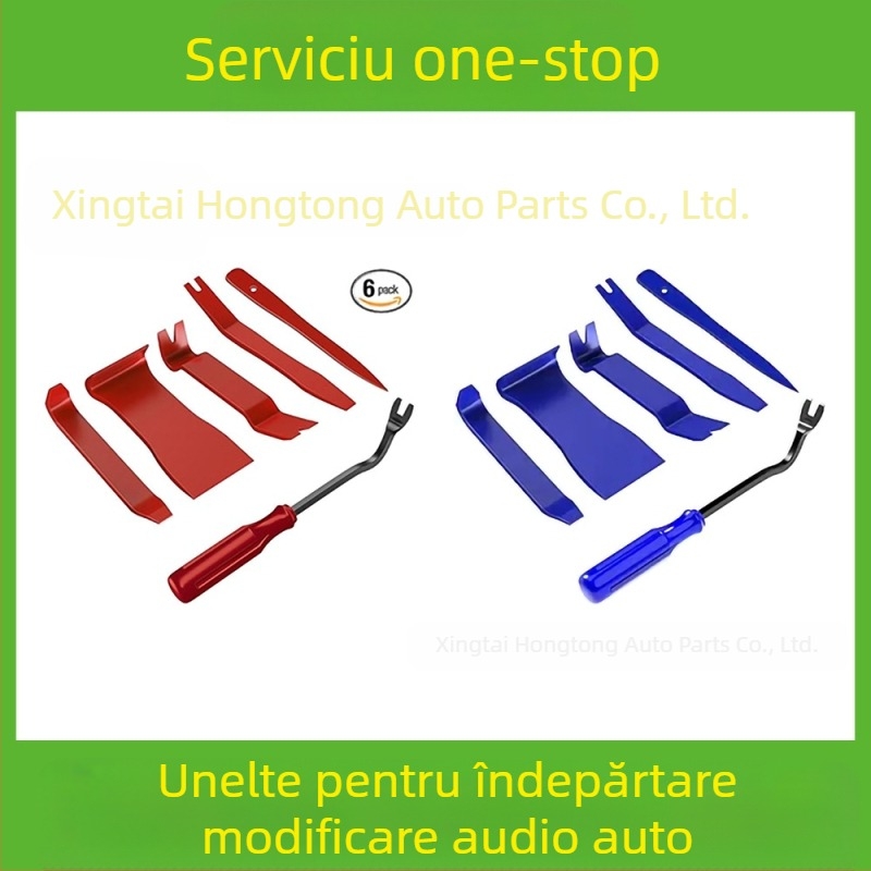 Setul de scule pentru îndepărtarea pieselor din plastic auto este potrivit pentru bara de protecție audio, bord, catarame interioare etc. Producător specializat în