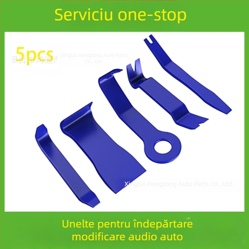 Setul de scule pentru îndepărtarea pieselor din plastic auto este potrivit pentru bara de protecție audio, bord, catarame interioare etc. Producător specializat în