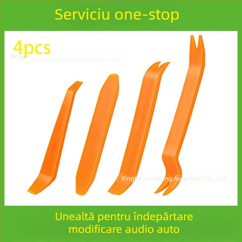 Setul de scule pentru îndepărtarea pieselor din plastic auto este potrivit pentru bara de protecție audio, bord, catarame interioare etc. Producător specializat în