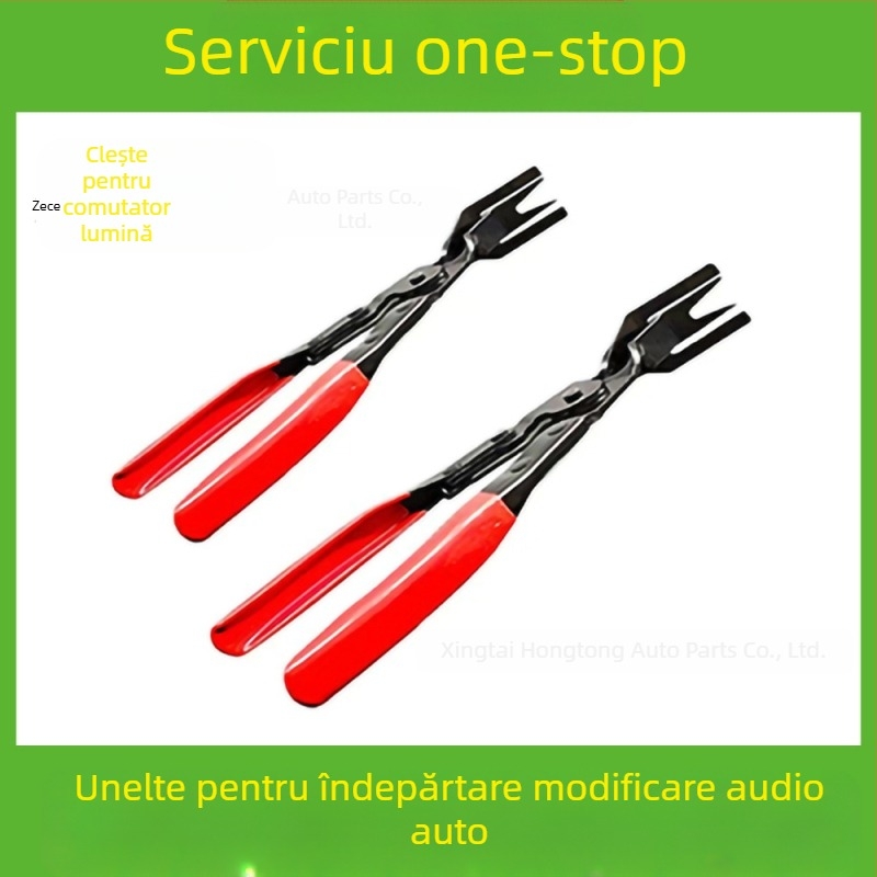 Setul de scule pentru îndepărtarea pieselor din plastic auto este potrivit pentru bara de protecție audio, bord, catarame interioare etc. Producător specializat în