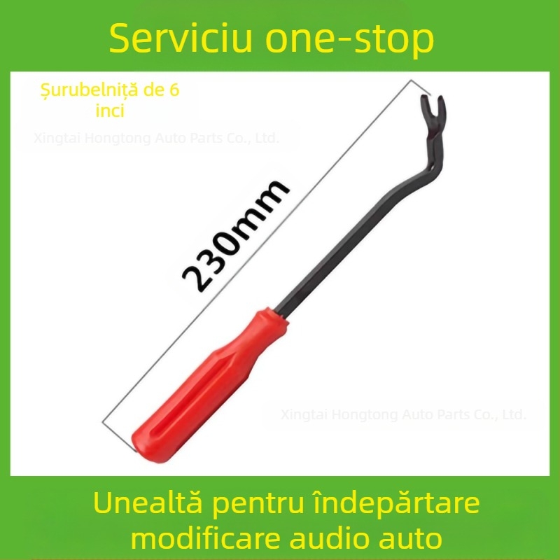 Setul de scule pentru îndepărtarea pieselor din plastic auto este potrivit pentru bara de protecție audio, bord, catarame interioare etc. Producător specializat în