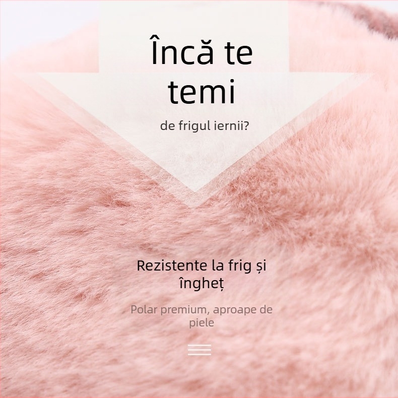Apărătoare de urechi calde de iarnă, tricotate calde, pliabile cu opt caractere, purtare spate, geantă pentru urechi, acoperire pentru toamnă și iarnă, calde, căști pentru urechi