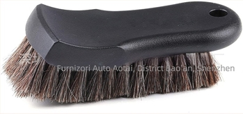 Perie de curățare a interiorului mașinii – material PP + păr de cal, tip: perie de curățare, model: Horse hair brush