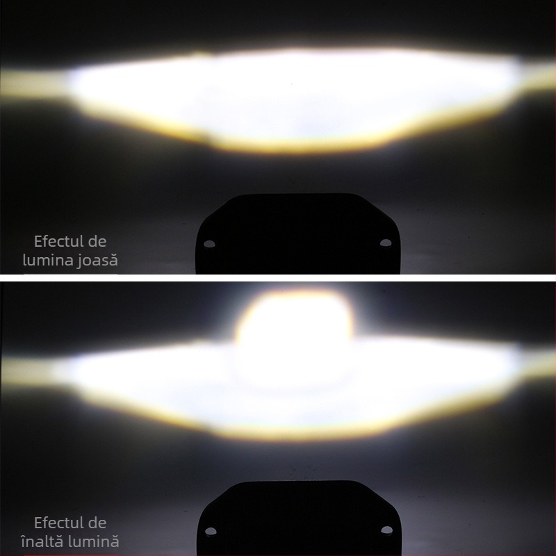 Azure LED lampă de ceață pentru off-road — Angel Eye, pătrată, Z0132, 40W, 10-100V, 122x92 mm, 6500K, 30.000 h