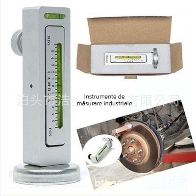Instrument magnetic pentru reglarea camberului la alinierea celor patru roți – Haoye, tip: riglă cu nivel