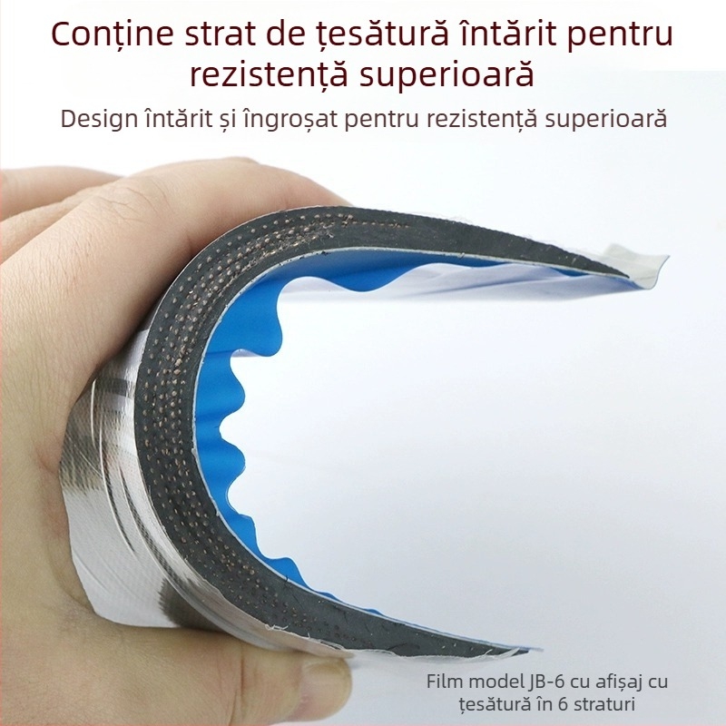 Nine Books Film de reparare a anvelopelor din cauciuc – set de nouă bucăți pentru reparații la rece, destinat autobuzelor și camioanelor