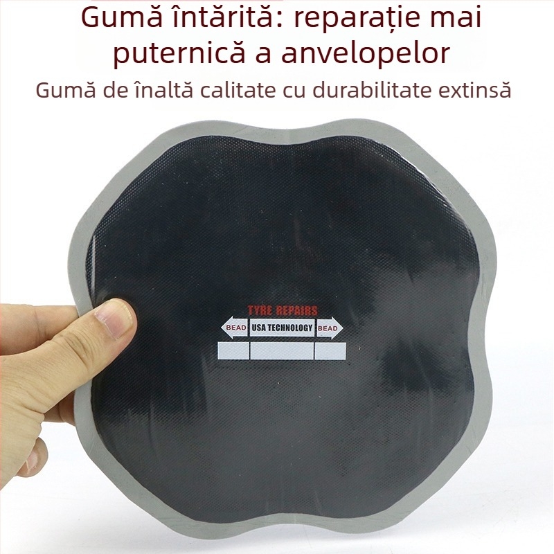 Nine Books Film de reparare a anvelopelor din cauciuc – set de nouă bucăți pentru reparații la rece, destinat autobuzelor și camioanelor