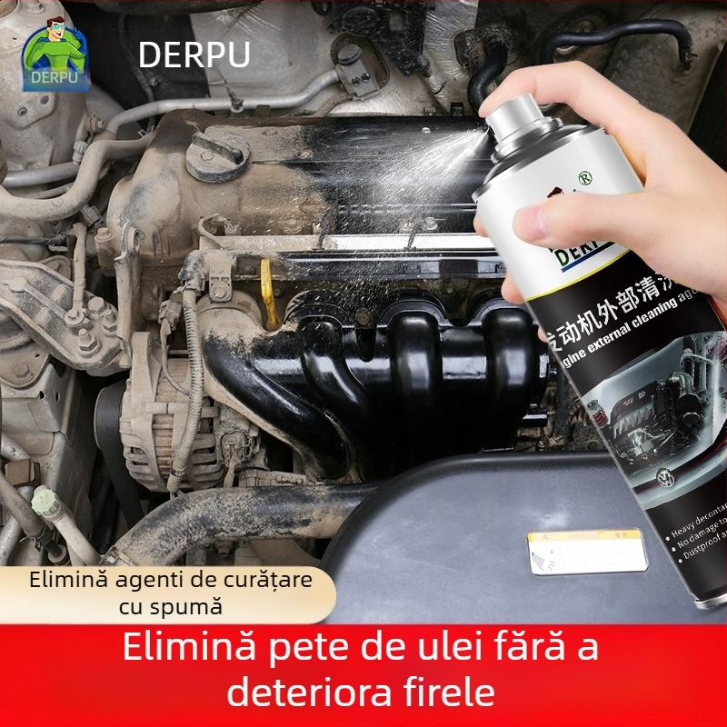 Servant Curățător pentru exteriorul motorului — bazat pe tinplate, îndepărtează petele grele de ulei, Model: Depu Engine Exterior Cleaner