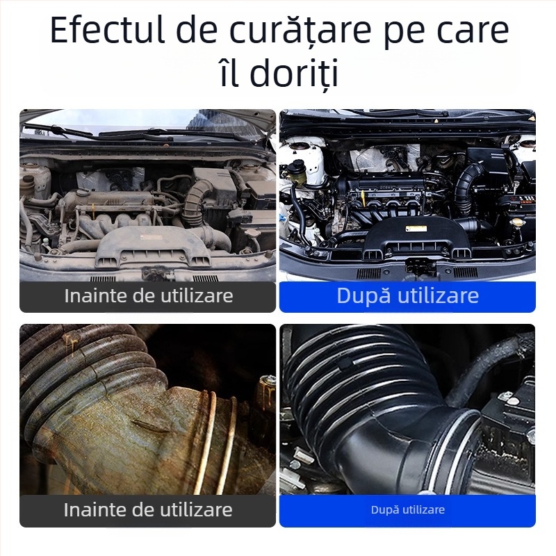 Servant Curățător pentru exteriorul motorului — bazat pe tinplate, îndepărtează petele grele de ulei, Model: Depu Engine Exterior Cleaner