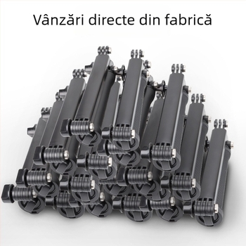 Accesoriu GoPro: băț selfie din plastic, 3 secțiuni, model ZPG-02