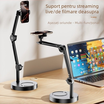 Suport de birou pentru telefoane și tablete – aliaj, stil universal, personalizare disponibilă