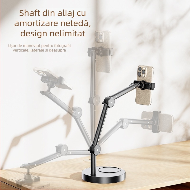 Suport de birou pentru telefoane și tablete – aliaj, stil universal, personalizare disponibilă