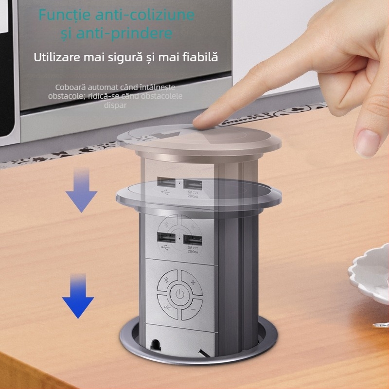 Cassini prelungitor de birou pentru casă inteligentă