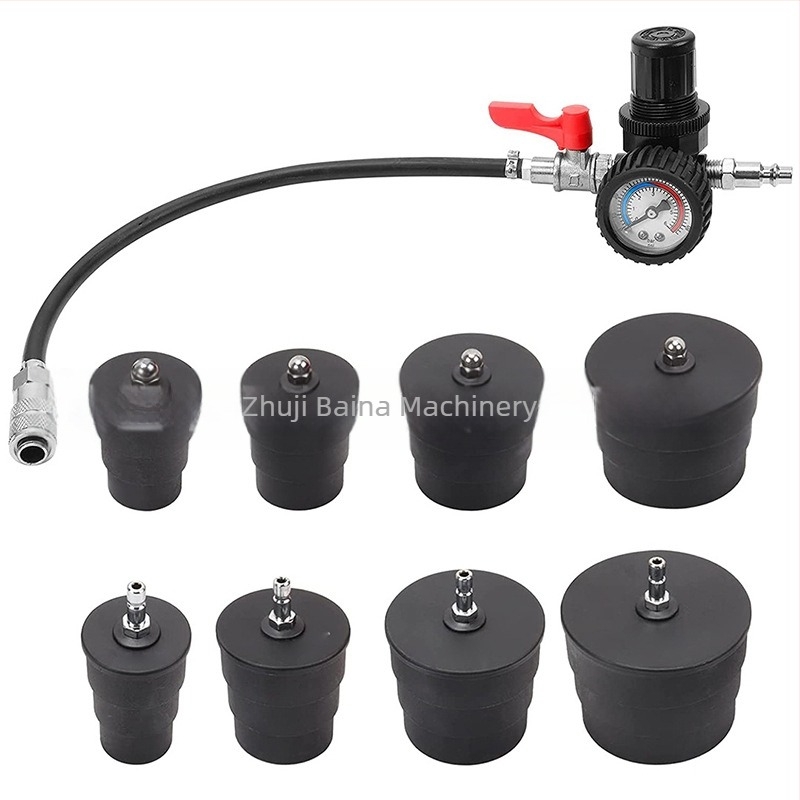 Set de 9 piese pentru testarea sistemului turbo, instrument de verificare a scurgerilor și detector pentru sistem cu role