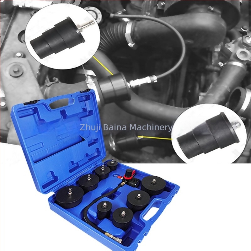 Set de 9 piese pentru testarea sistemului turbo, instrument de verificare a scurgerilor și detector pentru sistem cu role