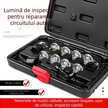 Lampa EFI pentru injectorul de combustibil — set de testare a duzelor de combustibil, unealtă pentru reparații auto; Brand Musen Tang; Origine Zhejiang; Greutate 0.43 kg