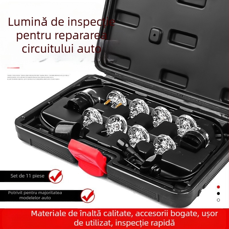 Lampa EFI pentru injectorul de combustibil — set de testare a duzelor de combustibil, unealtă pentru reparații auto; Brand Musen Tang; Origine Zhejiang; Greutate 0.43 kg