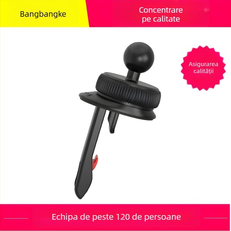 Bază pentru cârlig ventil auto, rotundă, universală pentru montaj orizontal și vertical, prindere snap-on, acționare electrică, 5W