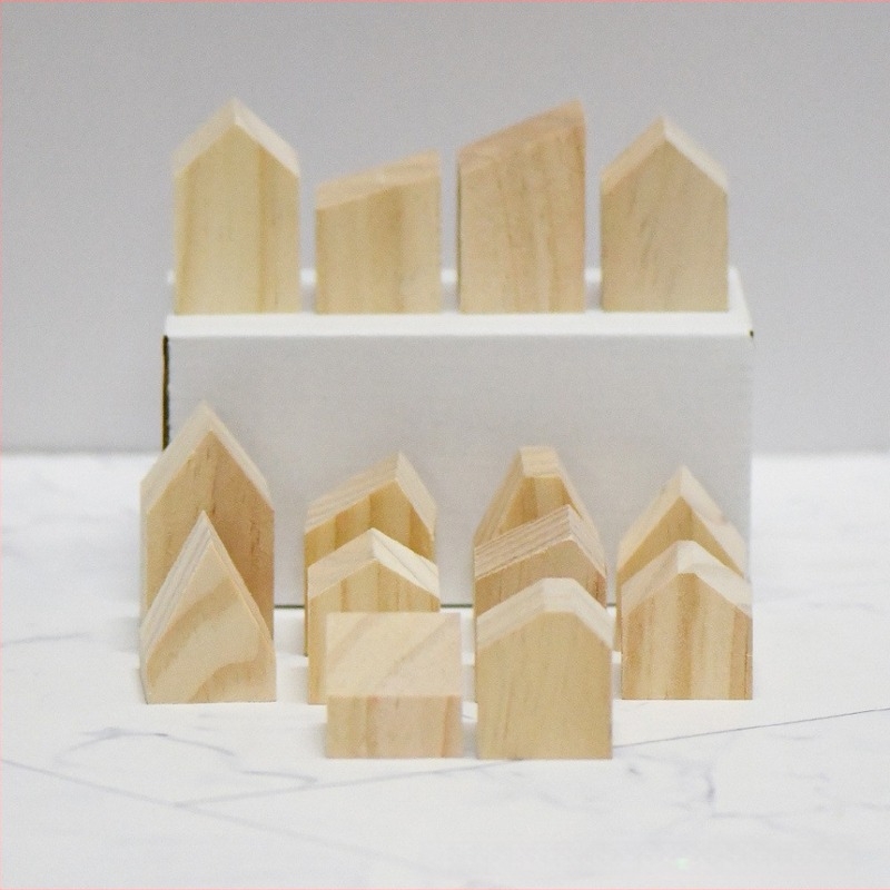 Blocuri din lemn pentru copii, beech wood, design minimalist modern, Remembrance of Wood