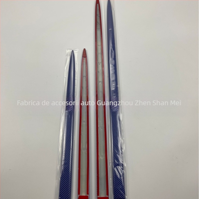 ZSM Benzi de protecție a marginii ușii – Anti-coliziune, Protecție împotriva zgârieturilor, Set de 4 bucăți, Personalizare disponibilă